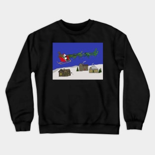 Jurassic sleigh Crewneck Sweatshirt